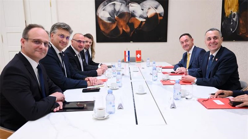 Potvrđeni odlični odnosi Hrvatske i Švicarske